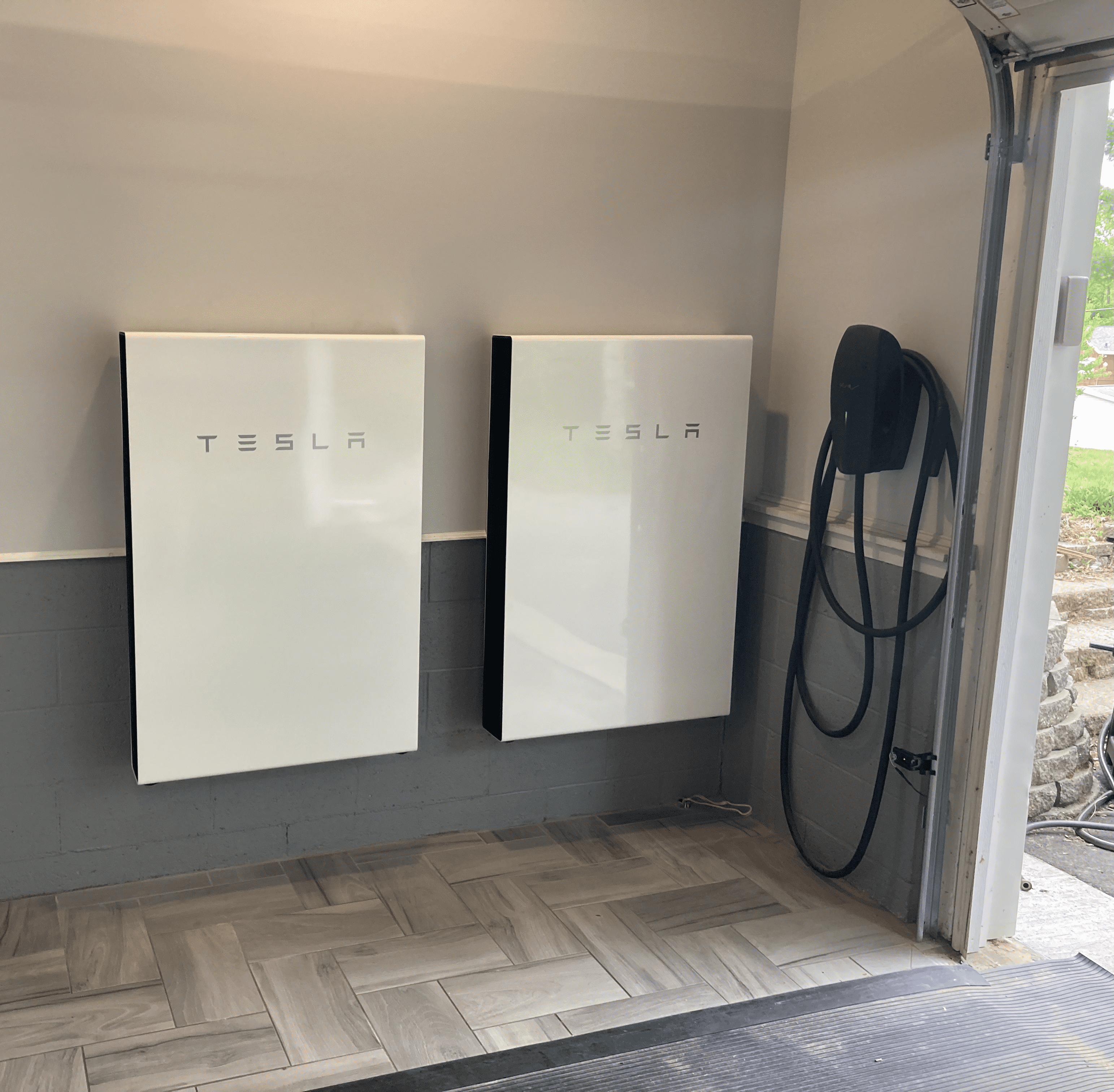 A Powerwall 2 installation carried out by our TESLA certified installers